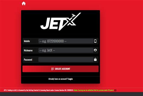 login jetx